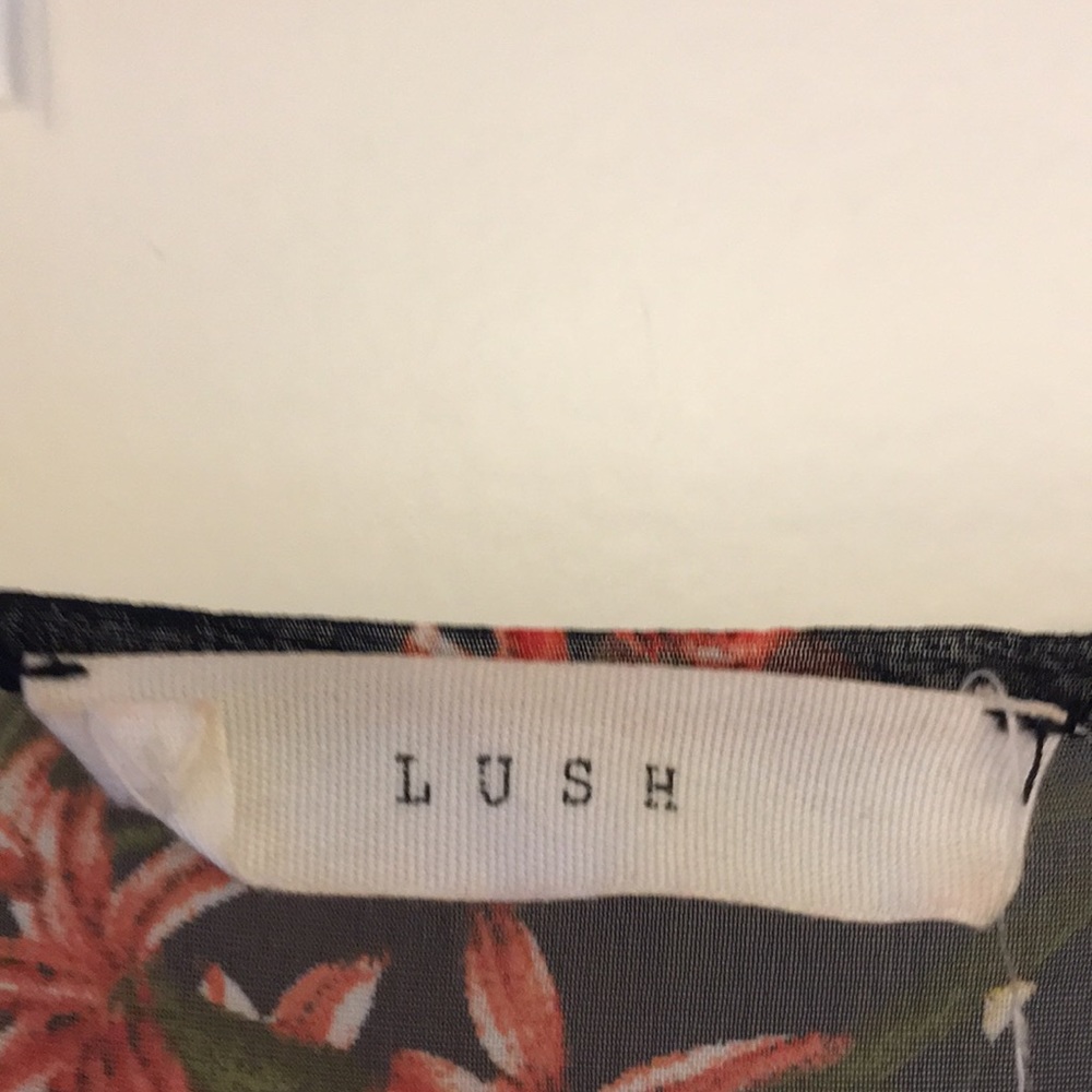 Anthropologie Lush floral sheer kimono size XS - Picture 2 of 4
